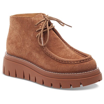Женские ботильоны на платформе Treasure Tan из замши среднего размера (B,M) BHFO 6252