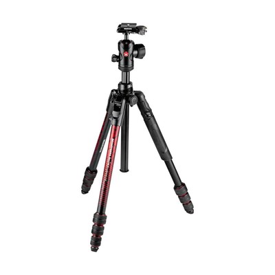 Штатив Manfrotto Befree Advanced Twist 4-Section Al Travel с шаровой головкой, красный