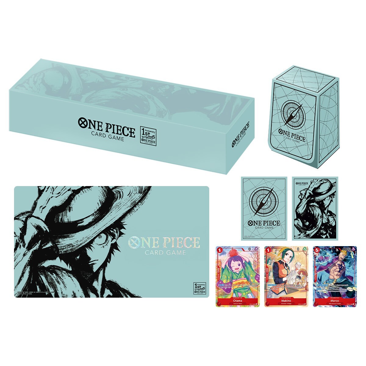お玉　マキノ　1st ANNIVERSARY SET ONE PIECE Card Game 1st ANNIVERSARY SET Limited Edition