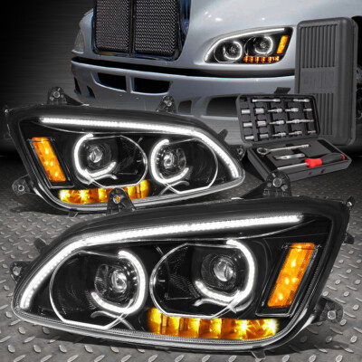 ДЛЯ 08-19 СВЕТОДИОДНЫХ ФАР KENWORTH T170 T370 T660 С ПРОЕКТОРОМ СИГНАЛОВ DRL + НАБОР ИНСТРУМЕНТОВ