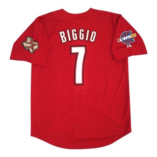正規品Bristol BIG STAR JERSEY size:L Craig Biggio Houston Astros Alt Brick Red 2005 World Series