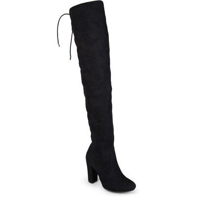 

Женские черные ботфорты Journee Collection Maya 9 Medium (B,M) 8683, Черный, Maya