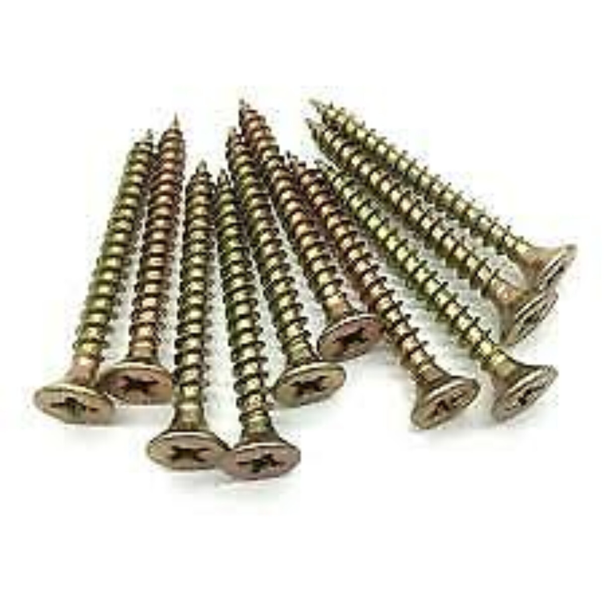 4mm WOOD SCREWS FULL SINGLE THREAD POZIDRIVE MULTI PURPOSE COUNTERSUNK CHIPBOARD