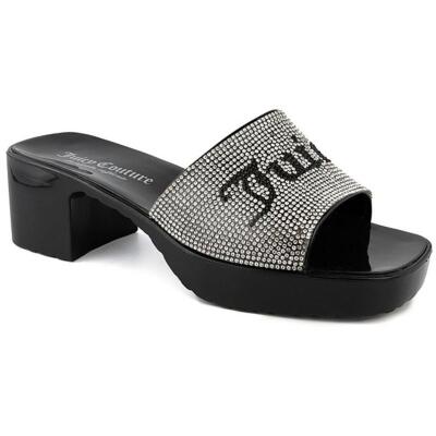 

Juicy Couture Womens Harmona Slip On Dressy Туфли на каблуке с логотипом BHFO 9257, Черный, Harmona