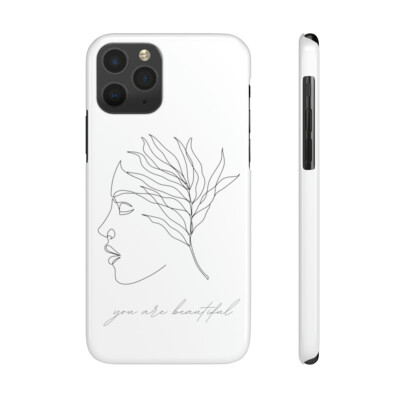 Motivational Quote Slim Phone Cases, Case-Mate