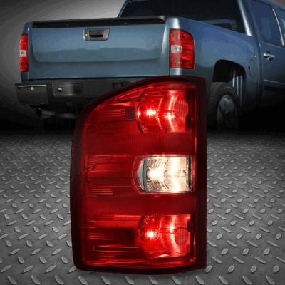 Для 07-14 Silverado Sierra 1500 2500/3500HD Красная линза заднего фонаря Стоп-сигнала Слева