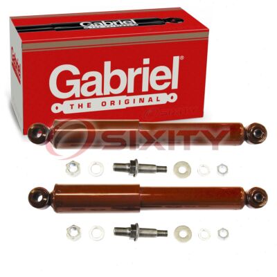 2 pc Gabriel Front Shock Absorbers for 1963-1974 Chevrolet C20 Pickup Spring kk