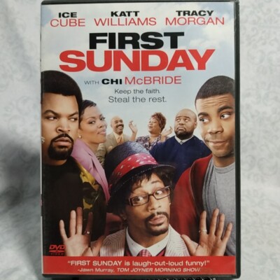 First Sunday (DVD, 2008) Ice Cube Katt Williams Tracy Morgan SWB Combined Shippi