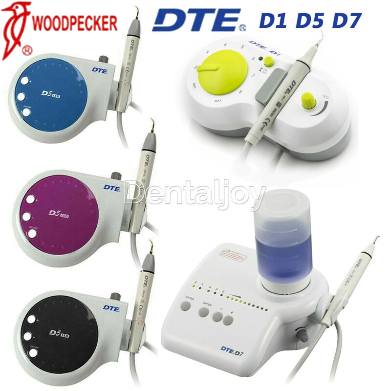 Woodpecker Dental Dte D1 D5 D7 Led Ultrasonic Piezo Scaler Handpiece 110v