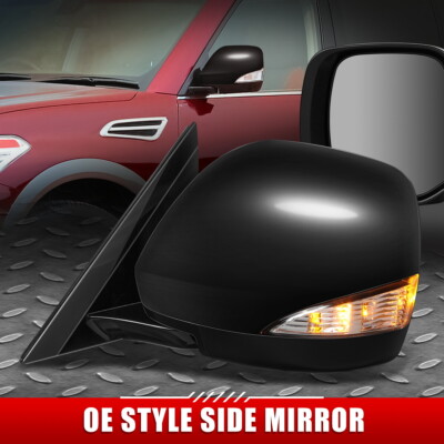 ДЛЯ 17-18 NISSAN ARMADA SV OE STYLE С ЭЛЕКТРОПРИВОДОМ + ОБОГРЕВОМ + ЛЕВОЕ БОКОВОЕ ЗЕРКАЛО С СИГНАЛОМ ПОВОРОТА