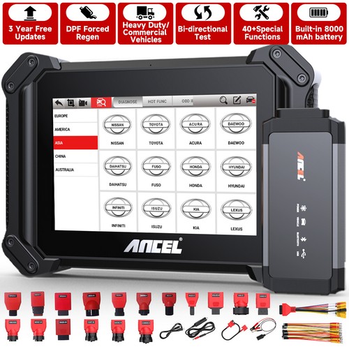 Full System OBD2 Scanner For Gas Car & Diesel Truck