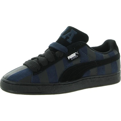 

Женские кожаные повседневные и модные кроссовки Puma States X Vashtie BHFO 2434, Black/black iris, States X Vashtie