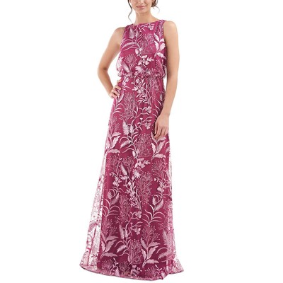 Женское длинное вечернее платье-блузон Rita Pink из коллекции JS 2 BHFO 9675