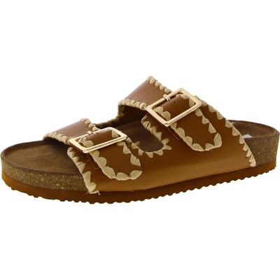 Женские босоножки Steve Madden Cheyanne Brown Slide 7 среднего размера (B,M) BHFO 0578