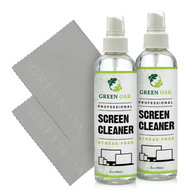 Screen Cleaner - Green Oak Premium Screen Cleaner Spray (2oz Travel Pack)