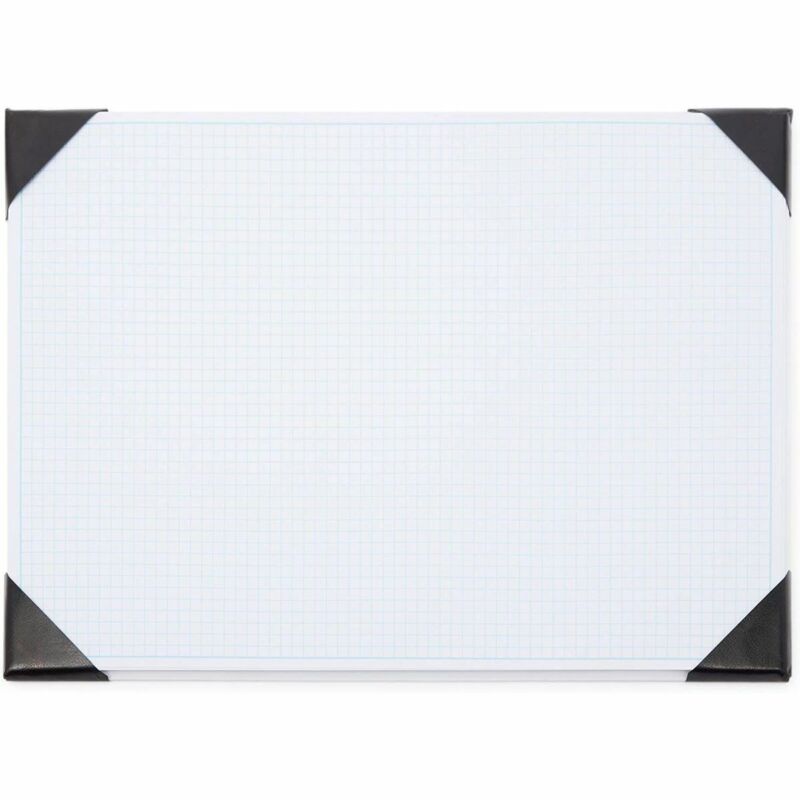 Large Desk Blotter Graph Paper Pad for Office Supplies (17 x 12 Inches)