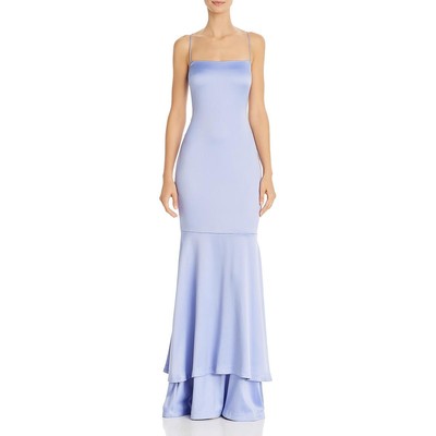 

Вероятно женское вечернее вечернее платье с эффектом омбре и фиолетовым эффектом русалки Aurora  BHFO 6857, Фиолетовый