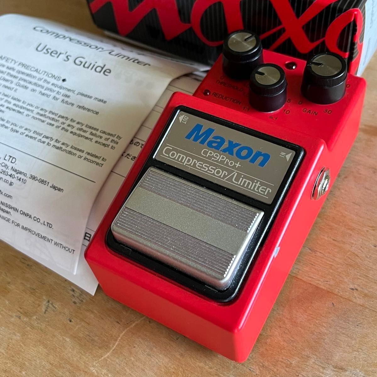 Maxon マクソン CP9Pro+ Compressor Limiterコンプ