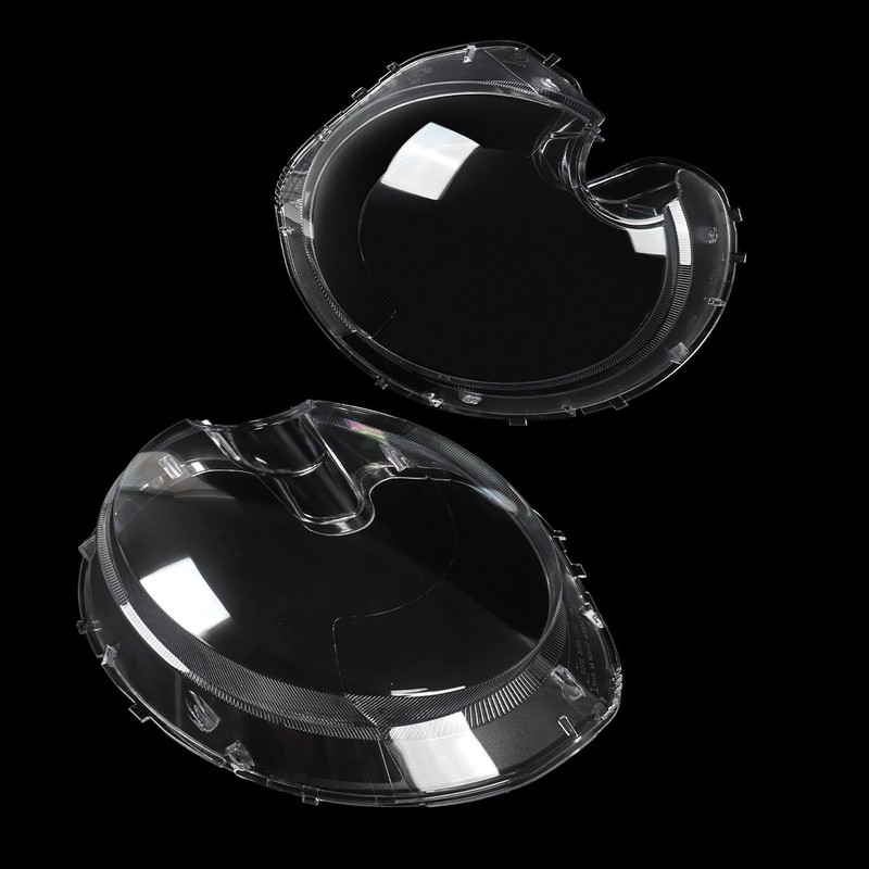 1 Pair Headlight Cover Clear Lens Replacement for BMW Mini Cooper R56 2007-2015