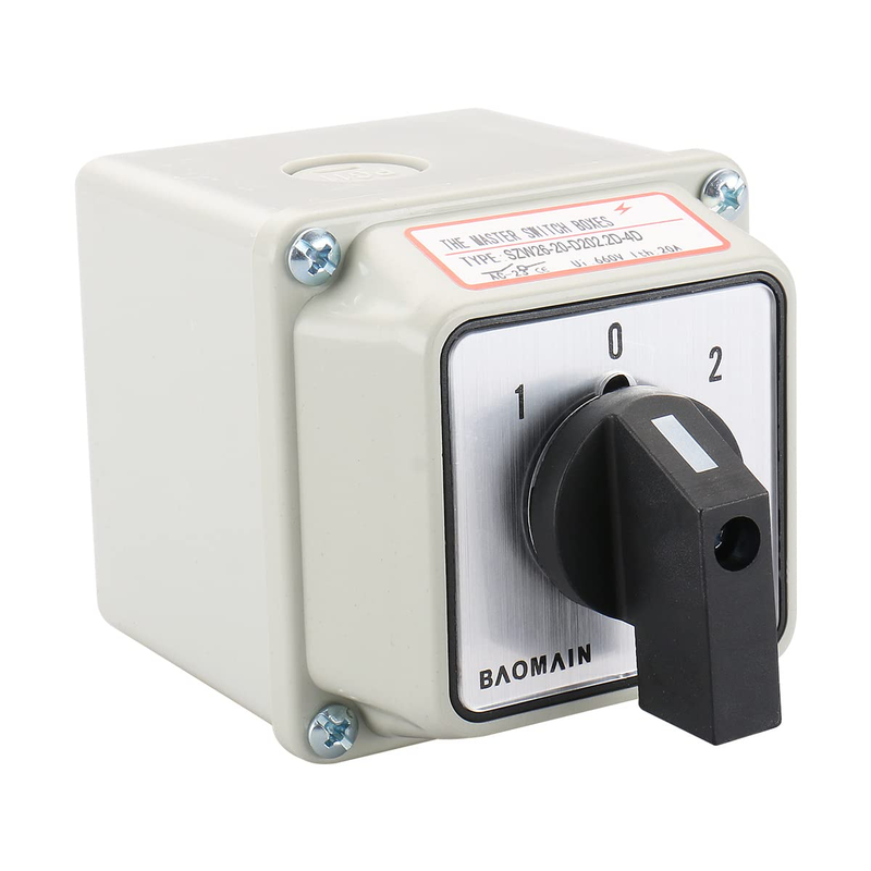 Baomain  Universal Rotary Changeover Switch SZW26-20/D202.2D-H...