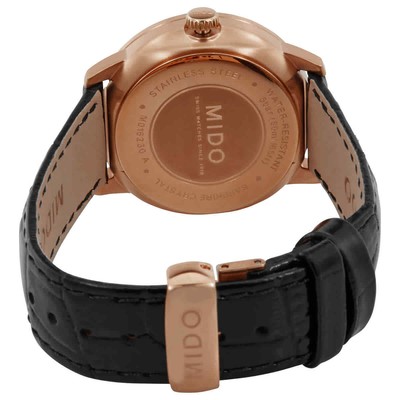 Pre-owned Mido Commander Ii Automatic Silver Dial Ladies Watch M016.230.36.031.80