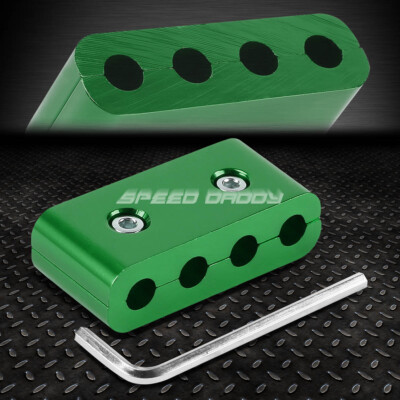 РАЗДЕЛИТЕЛЬ ПРОВОДОВ СВЕЧИ ЗАЖИГАНИЯ ДВИГАТЕЛЯ 7 ММ/8 ММ/ЗЕЛЕНЫЙ АЛЮМИНИЕВЫЙ РАЗДЕЛИТЕЛЬНЫЙ ЗАЖИМ ТКАЦКОГО СТАНКА