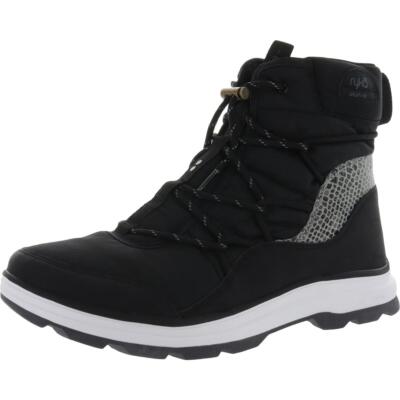 Женские ботильоны Ryka Brae черного цвета для холодной погоды Shoes 6 Medium (B,M) BHFO 5524