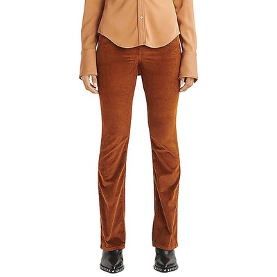 Женские вельветовые брюки Rag & Bone из пейтон-коричневого цвета со средней посадкой, 26 BHFO 1161
