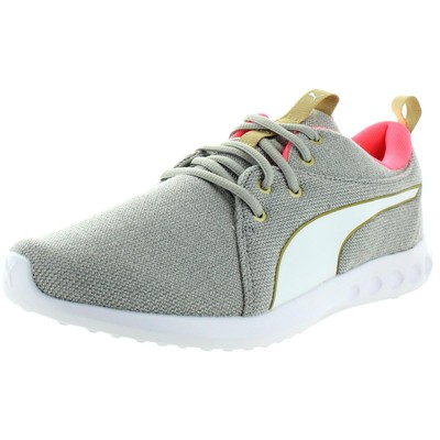 

Женские кроссовки Puma Carson 2 Knit NM серые 8.5 Medium (B,M) BHFO 2527, High rise- ignite pink/metallic gold, Carson 2 Knit NM