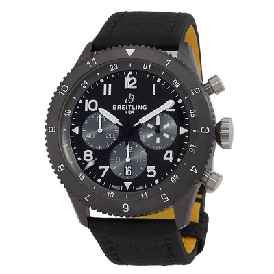 Pre-owned Breitling Super Avi B04 Chronograph Gmt Mosquito Night Fighter Automatic Black