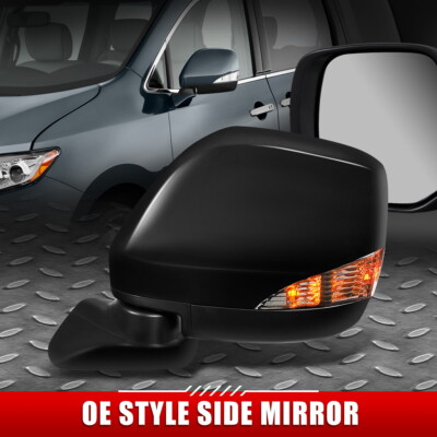 ДЛЯ 11-17 NISSAN QUEST OE STYLE С ЭЛЕКТРОПРИВОДОМ + ОБОГРЕВОМ + ЗЕРКАЛО ЛЕВОЙ БОКОВОЙ ДВЕРИ С СИГНАЛОМ ПОВОРОТА