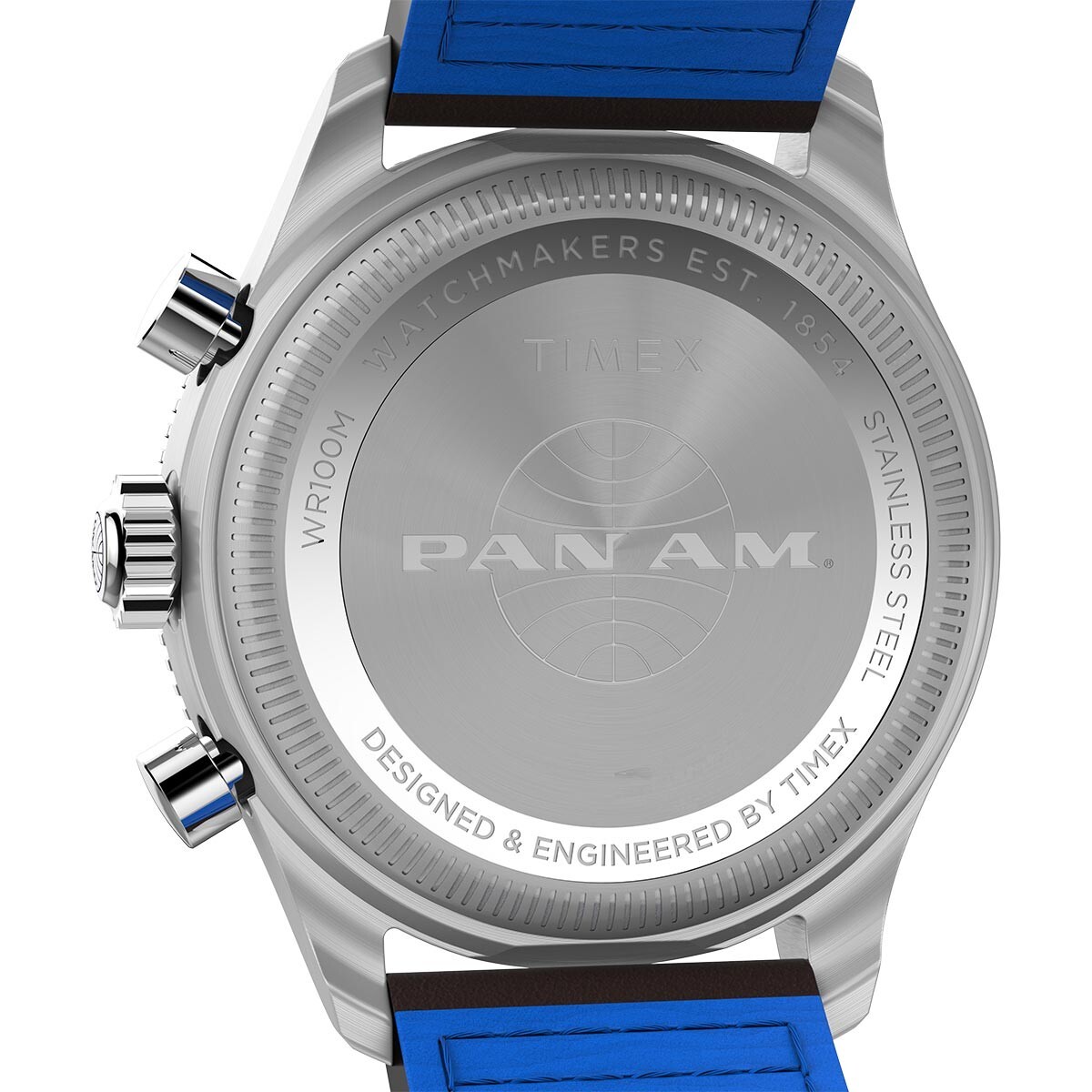 Timex x Pan Am Fly Back Chronograph Aviation Special Edition Watch TW2W97200