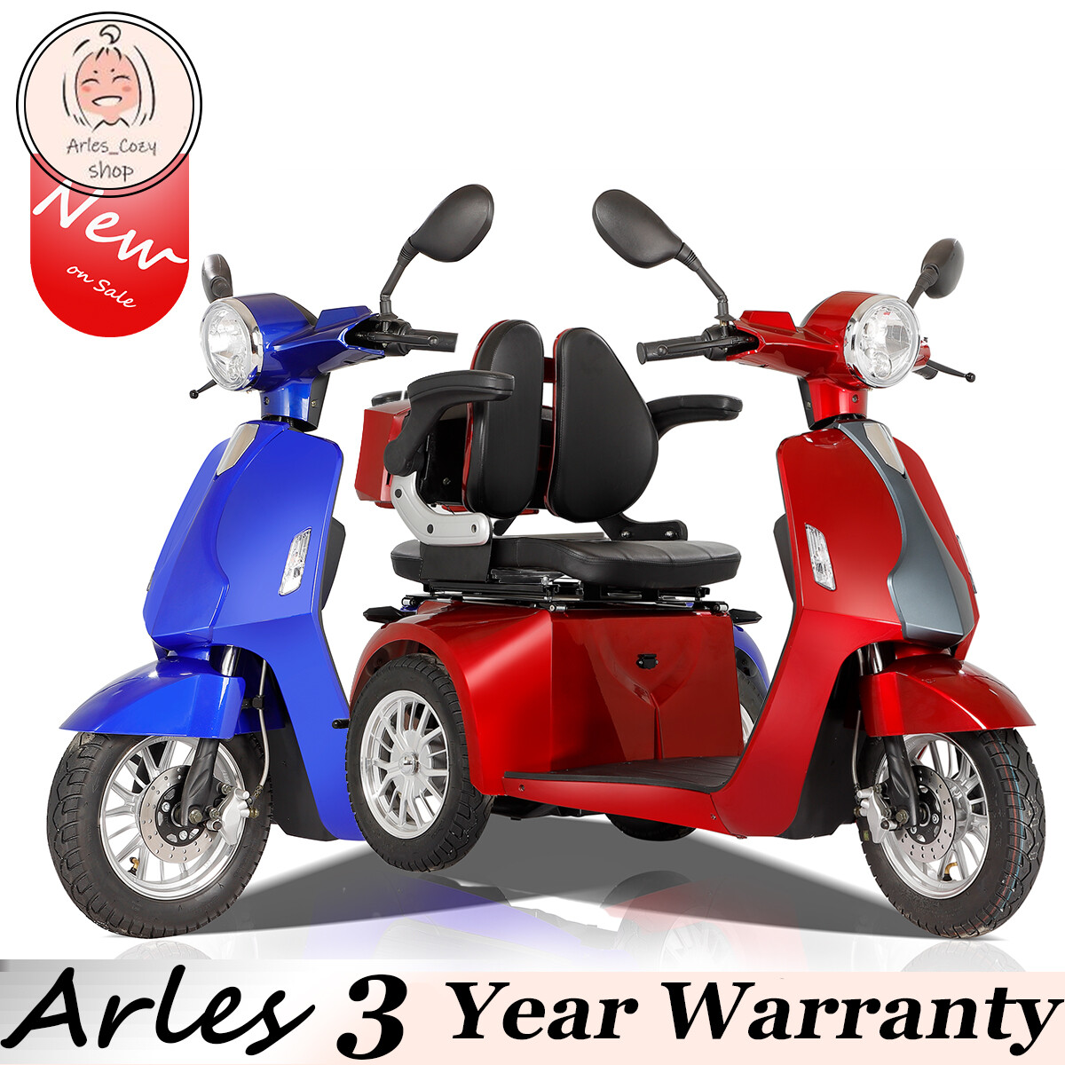 800w 60v 20ah Battery Motor Fit Adult Senior