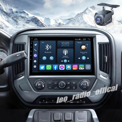 For 2014-2018 Chevrolet Silverado GMC Sierra CarPlay Car Stereo Radio Android 13