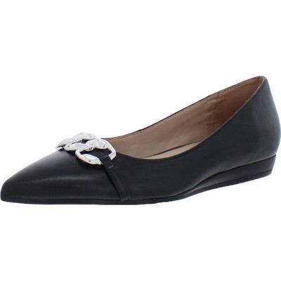 

Naturalizer Женские кожаные балетки Katalie с миндалевидным носком на плоской подошве BHFO 9503, Katalie