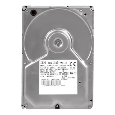 Ibm Deskstar 46H6131 4.3GB 5.4K Ata 3.5'' Dcaa-34330