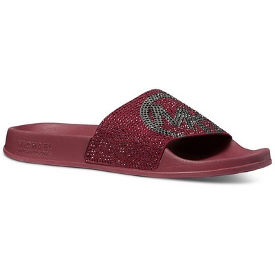 

Женские шлепанцы MICHAEL Michael Kors Gilmore Purple 7 Medium (B,M) 1022, Dark berry, Gilmore