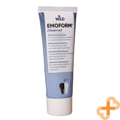 DR. WILD Emoform Dentifrice Blanchissant avec Diamant Poudre pour Gum Problèmes