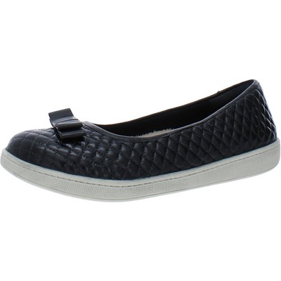 

Черные балетки без шнуровки Trotters Womens Anna 9 Narrow (AA,N) BHFO 7653, Черный