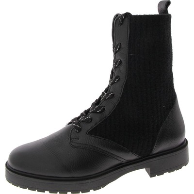Splendid Womens Scout Black Combat & Lace-Up Boots 7 Medium (B,M) BHFO 0544
