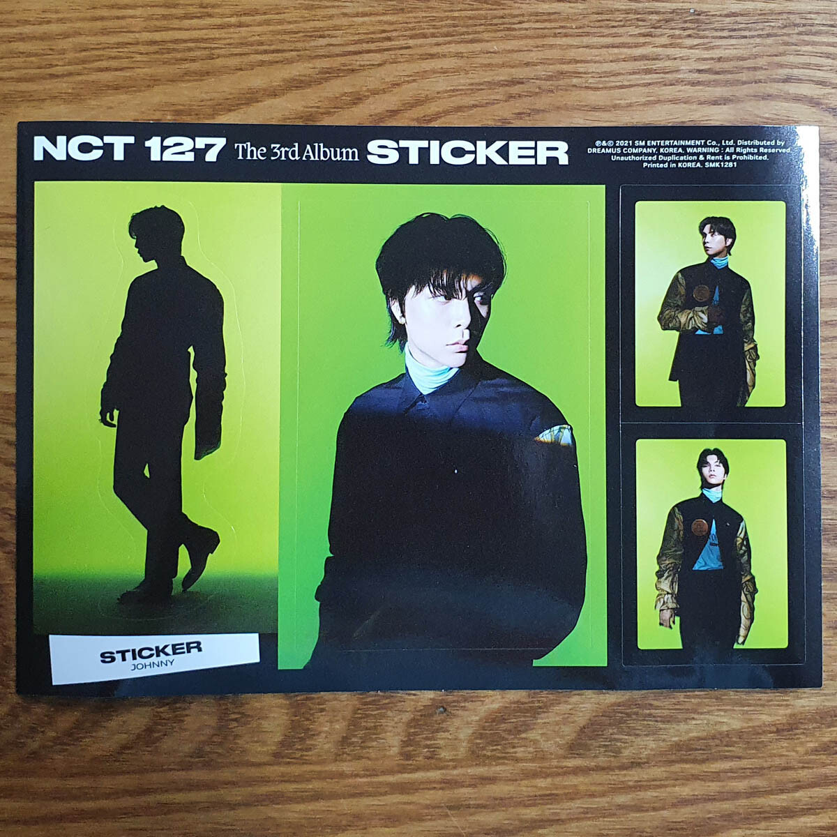 NCT 127 sticker サイン入りアルバム　Johnny ジャニー オンラインショップ】 127 NCT sticker メルカリ - ジャニー