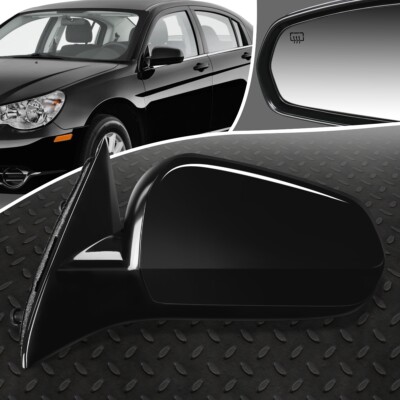 ДЛЯ 07-10 CHRYSLER SEBRING OE STYLE С ЭЛЕКТРОПРИВОДОМ И ОБОГРЕВОМ ЛЕВОГО БОКОВОГО ЗЕРКАЛА ЗАДНЕГО ВИДА