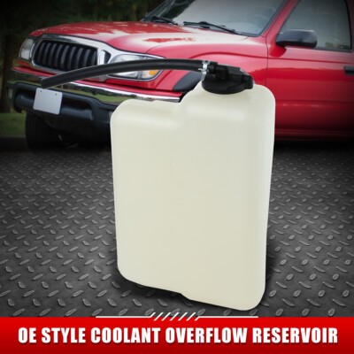 ДЛЯ 95-04 TOYOTA TACOMA OE STYLE ПЕРЕЛИВНОЙ БАЧОК ОХЛАЖДАЮЩЕЙ ЖИДКОСТИ В СТИЛЕ OE + КРЫШКА + ШЛАНГ