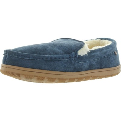 

Lamo Mens Harrison Navy Suede Moccasin Тапочки 13 Medium (D) BHFO 5707, Harrison