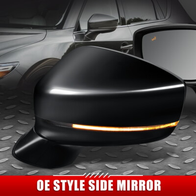 ДЛЯ 17-18 MAZDA CX-5 OE STYLE С ЭЛЕКТРОПРИВОДОМ + ОБОГРЕВОМ + УКАЗАТЕЛЬ ПОВОРОТА + БОКОВОЕ ЗЕРКАЛО ВОДИТЕЛЯ BSD