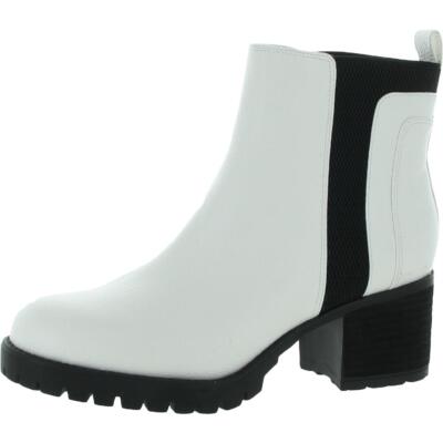

Женские белые ботильоны из искусственной кожи Mia Colten 9 Medium (B,M) BHFO 2878, Белый