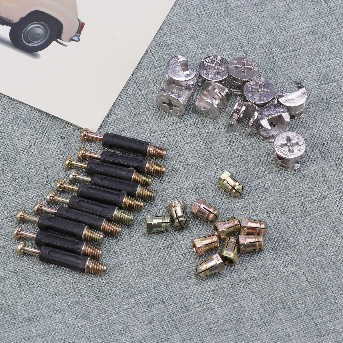 10 Set Locking Cam Locking Furniture Fittings Hardware Connector