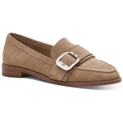 Женские замшевые мокасины Vince Camuto Cenkanda коричневого цвета, 6 средних размеров (B, M), BHFO 5930