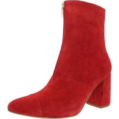

Женские красные замшевые ботильоны Clarks Laina 85, туфли 7, средние (B,M) BHFO 6767, Red suede, Laina 85