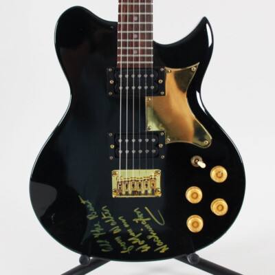 Walter  Wolfman  Washington Signed Guitar   COA JSA